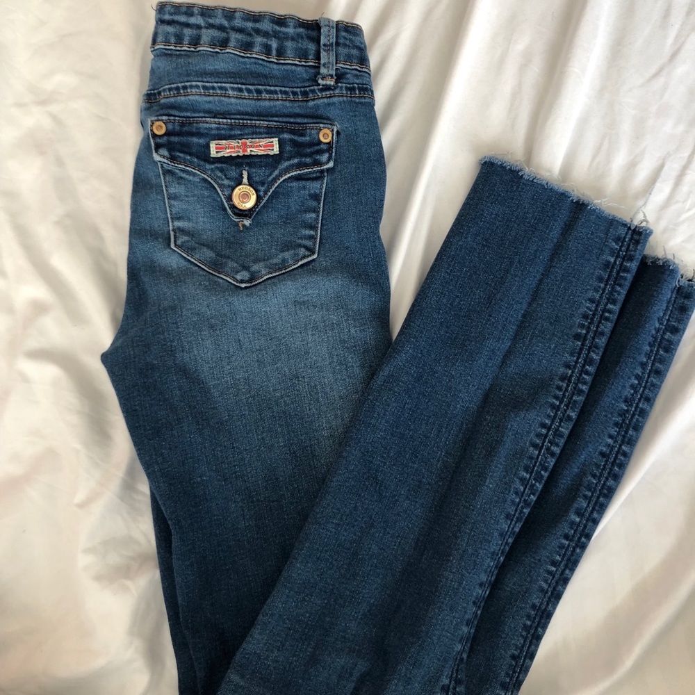 Cropped Ankle Length Raw Hem Hudson Jeans